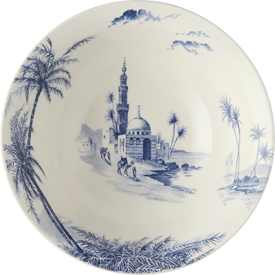 Тарелки под кашу Blue 4шт